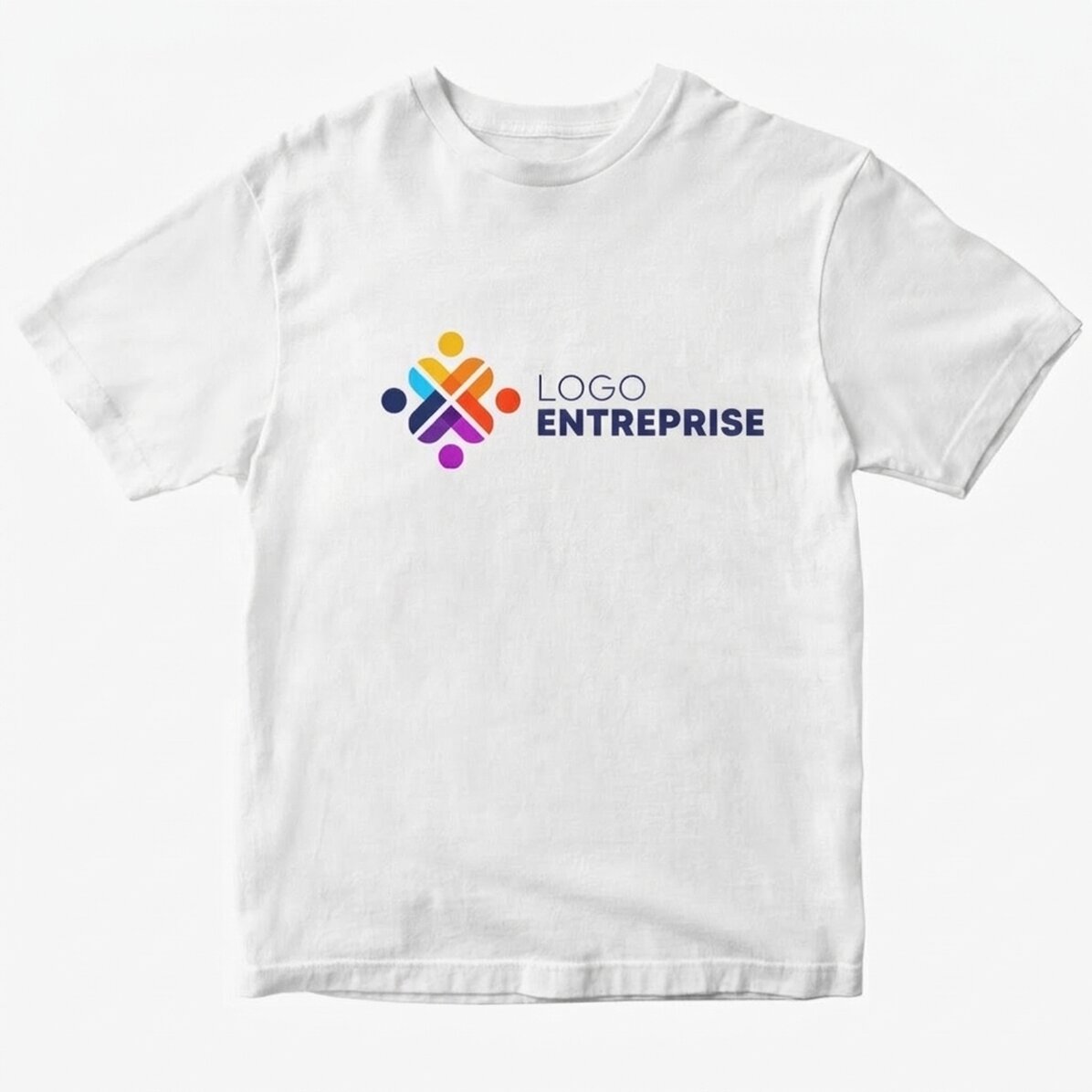 T-shirt en coton personnalisé avec un logo « landscape »
