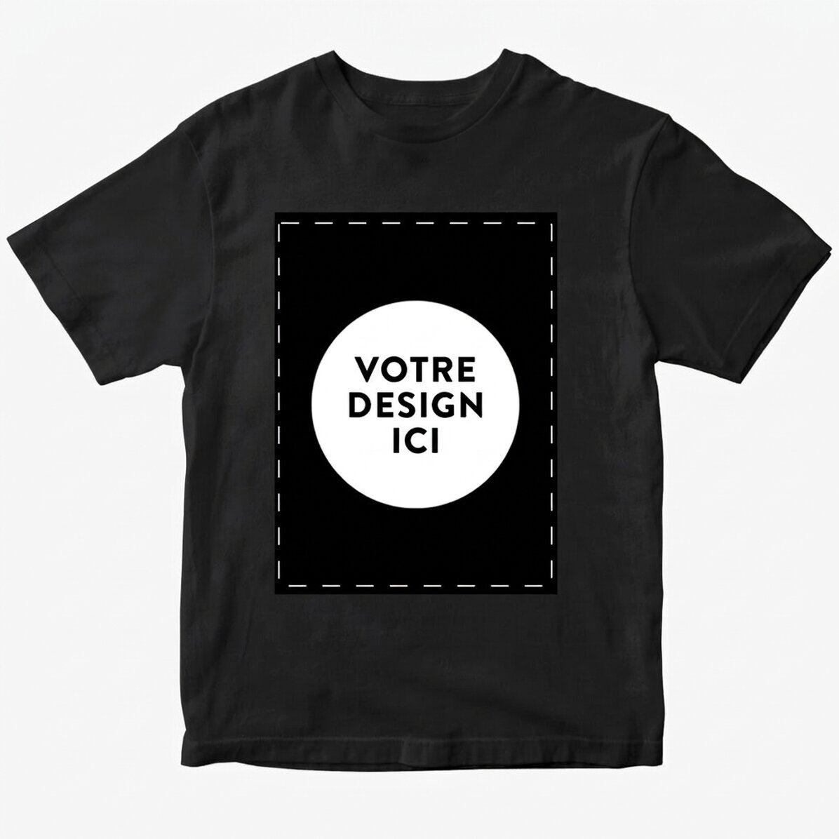T-shirt en coton personnalisé avec votre portrait