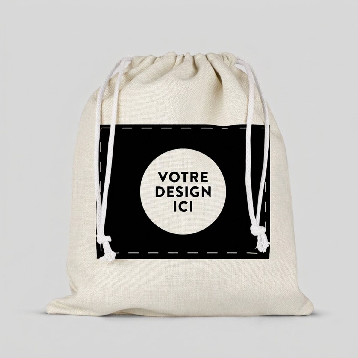 Sachet cadeau moyen personnalisé avec votre motif
