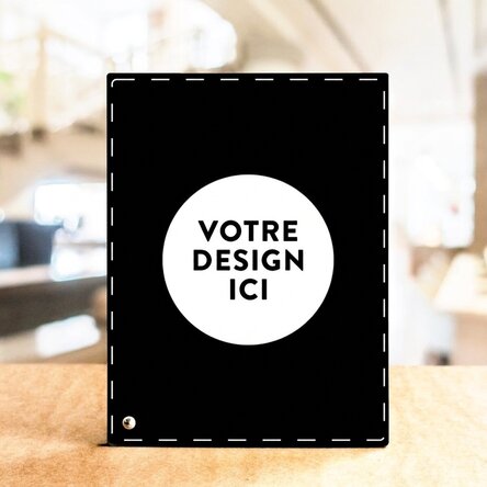 Cadre photo de bureau personnalisé avec votre illustration