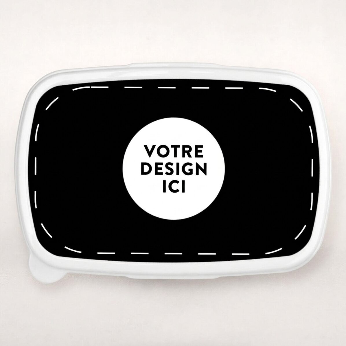Boîte à repas, caserola personnalisée avec votre motif