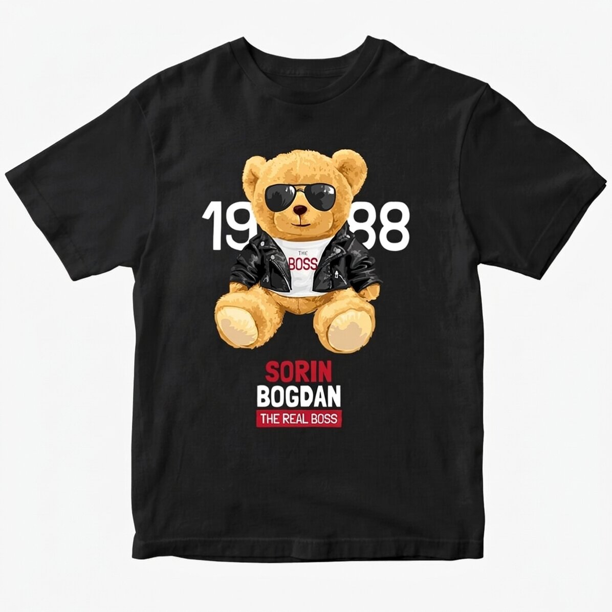 T-shirt en coton personnalisé avec l