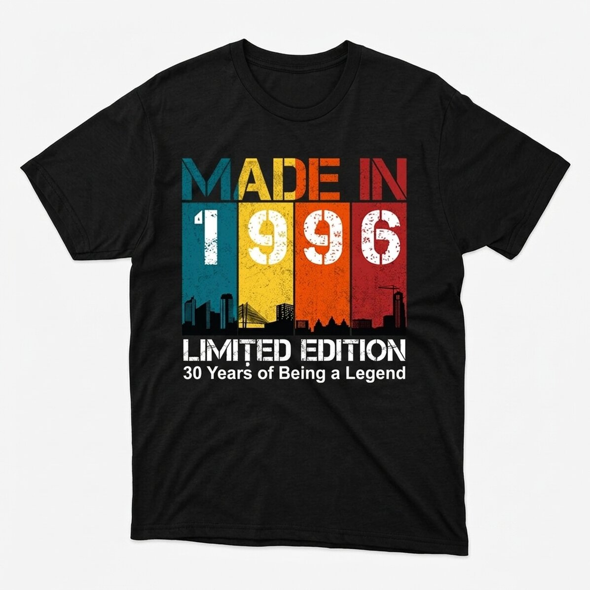T-shirt en coton personnalisé avec un texte - Fabriqué en