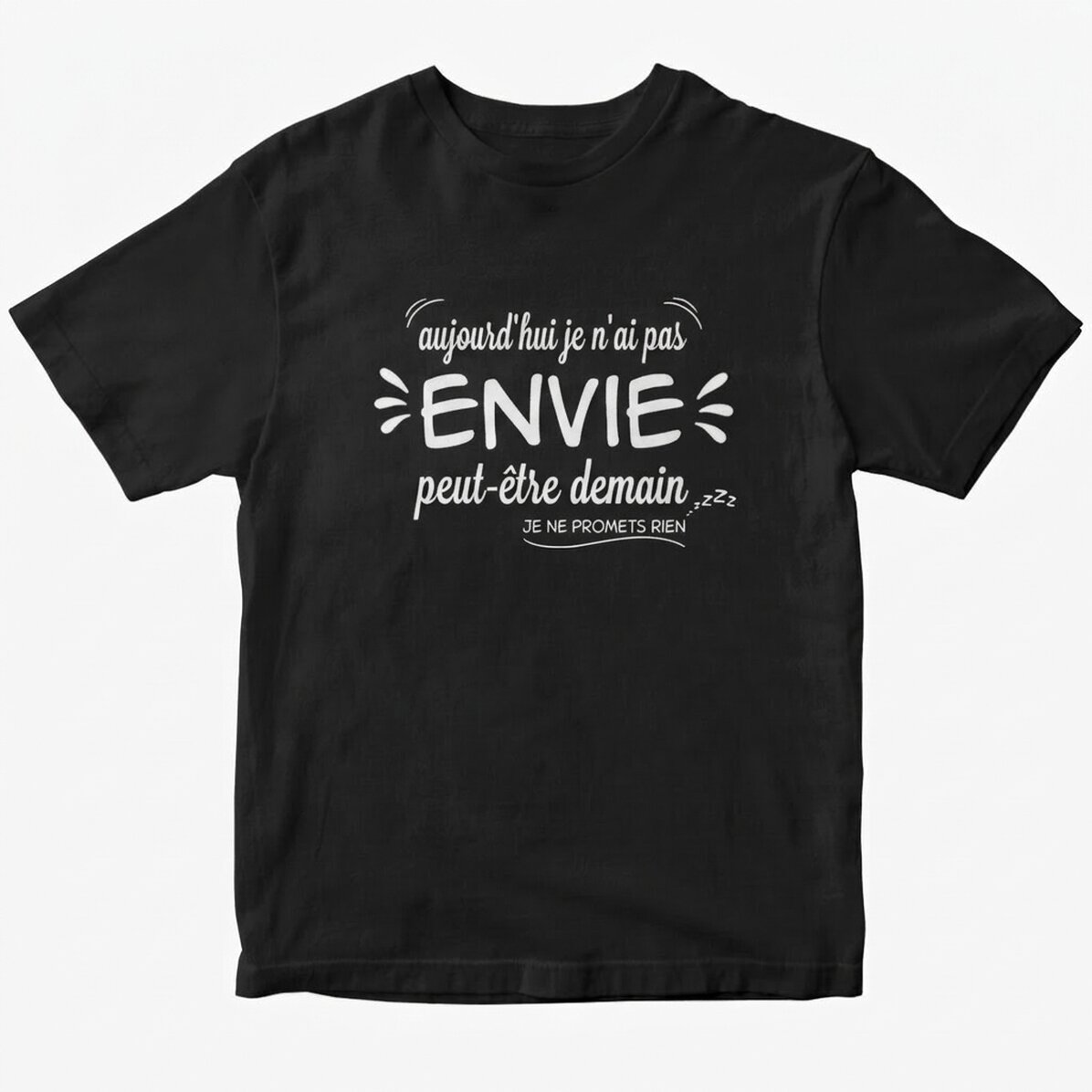 T-shirt en coton personnalisé avec l