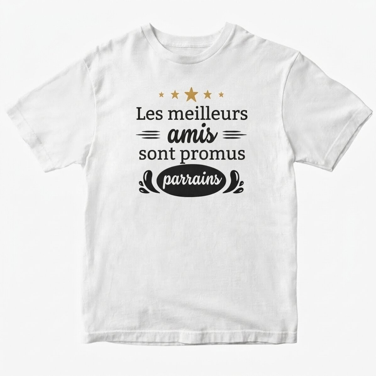 T-shirt en coton personnalisé avec un texte - Promovati nasi