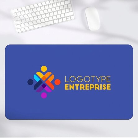 Tapis de souris XXL personnalisé avec logo