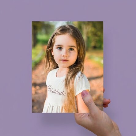 Impression de photos - format 18 x 23 cm