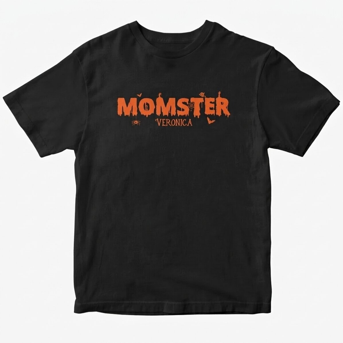 T-shirt en coton personnalisé avec un texte - Momster