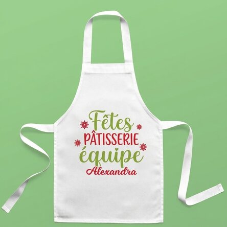 Tasse pour enfants personnalisée avec un texte - Holiday baking team