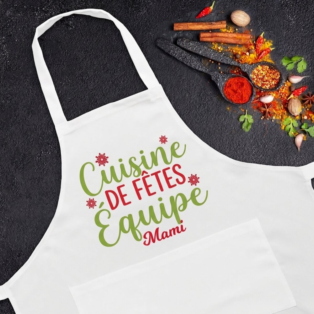 Tasse personnalisée avec inscription - Équipe de pâtisserie des fêtes