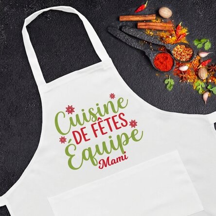 Tasse personnalisée avec inscription - Équipe de pâtisserie des fêtes