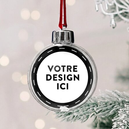 Globe personnalisé avec votre illustration