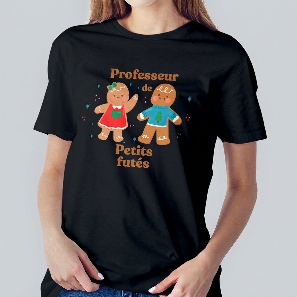 T-shirt en coton personnalisé avec un prénom - Smart cookies