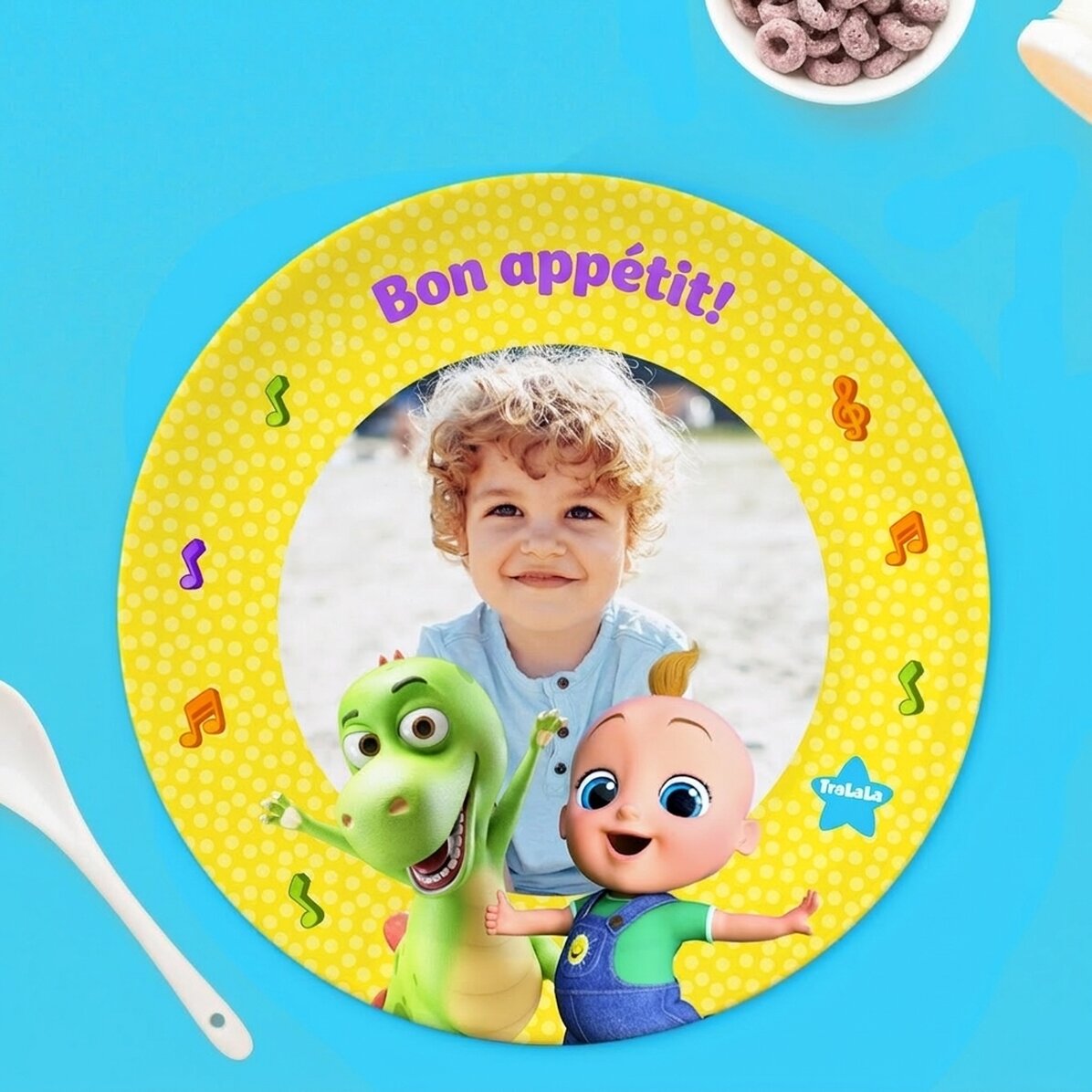 Assiette personnalisée avec photo - TraLaLa