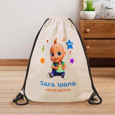 Sac à dos personnalisé avec prénom - Johny, TraLaLa