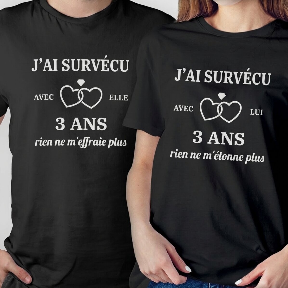 T-shirt en coton personnalisé avec l