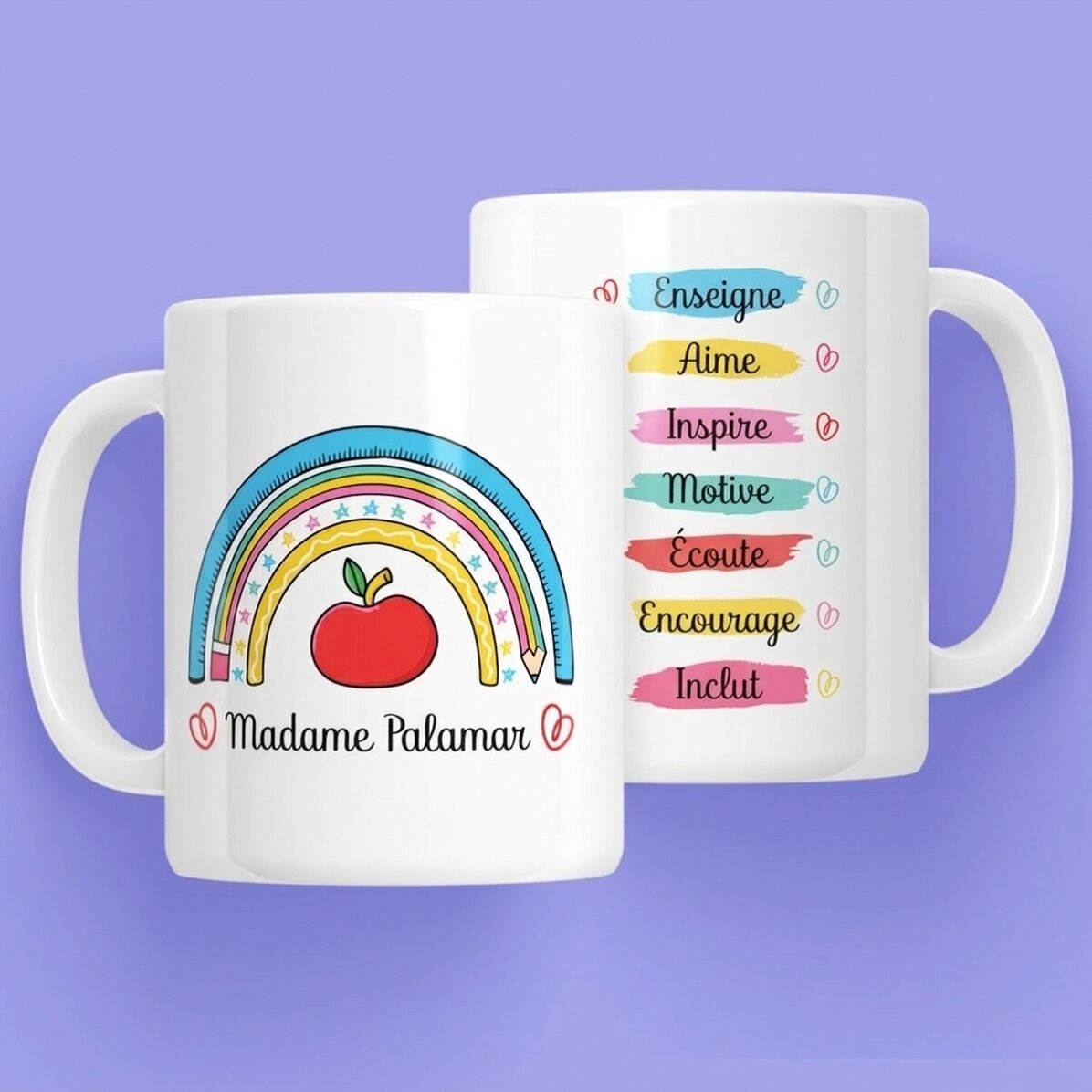 Tasse personnalisée avec un texte - Le métier d