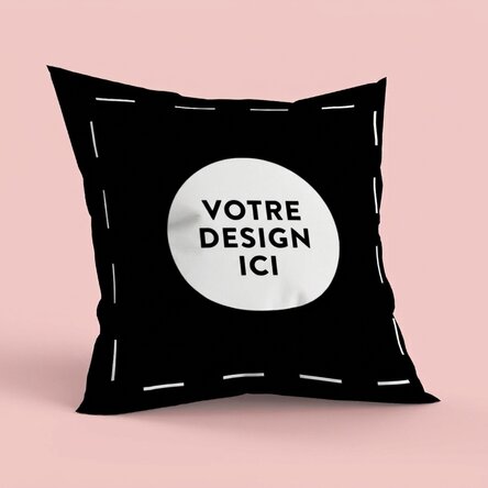Oreiller personnalisé avec votre motif - grand format