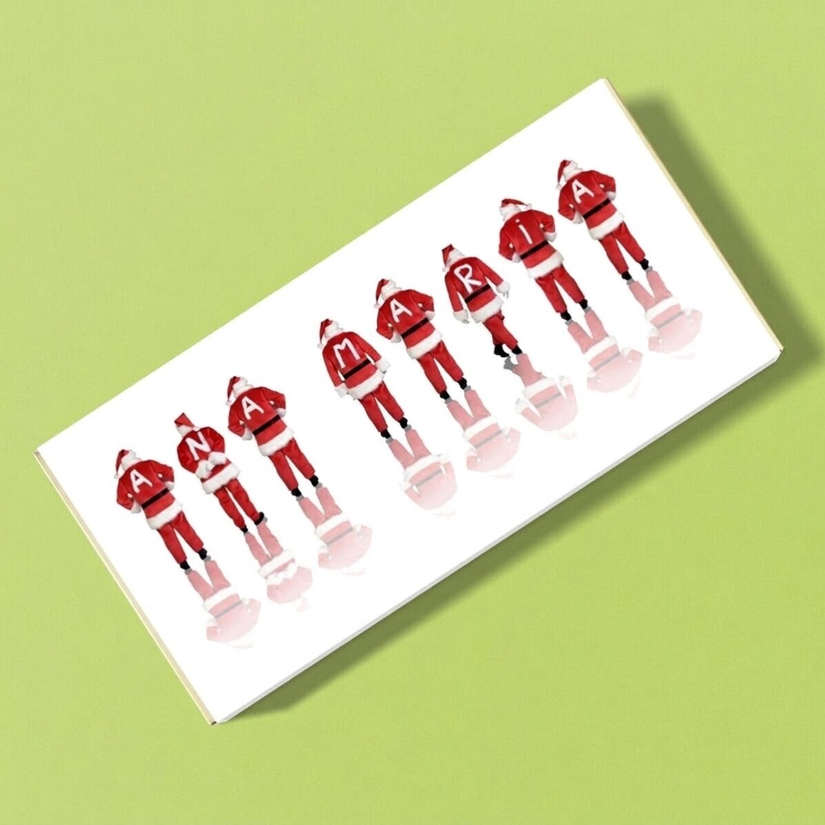 Chocolat personnalisé pour Noël