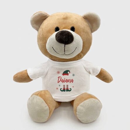 Ourson personnalisé avec inscription - Elf