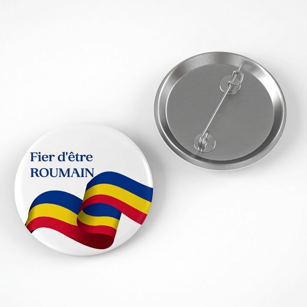 Badge personnalisé avec inscription - « Fier d