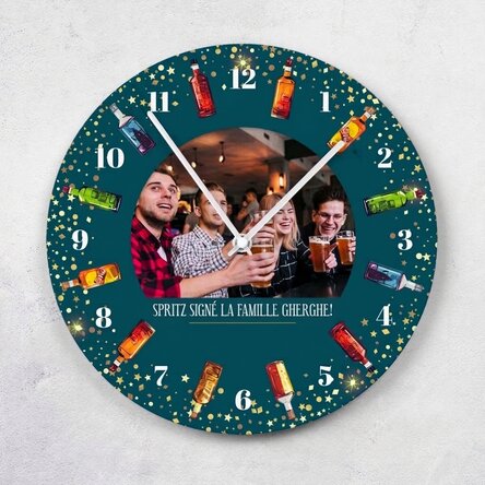 Montre personnalisée avec texte et photo - Ora de sprit