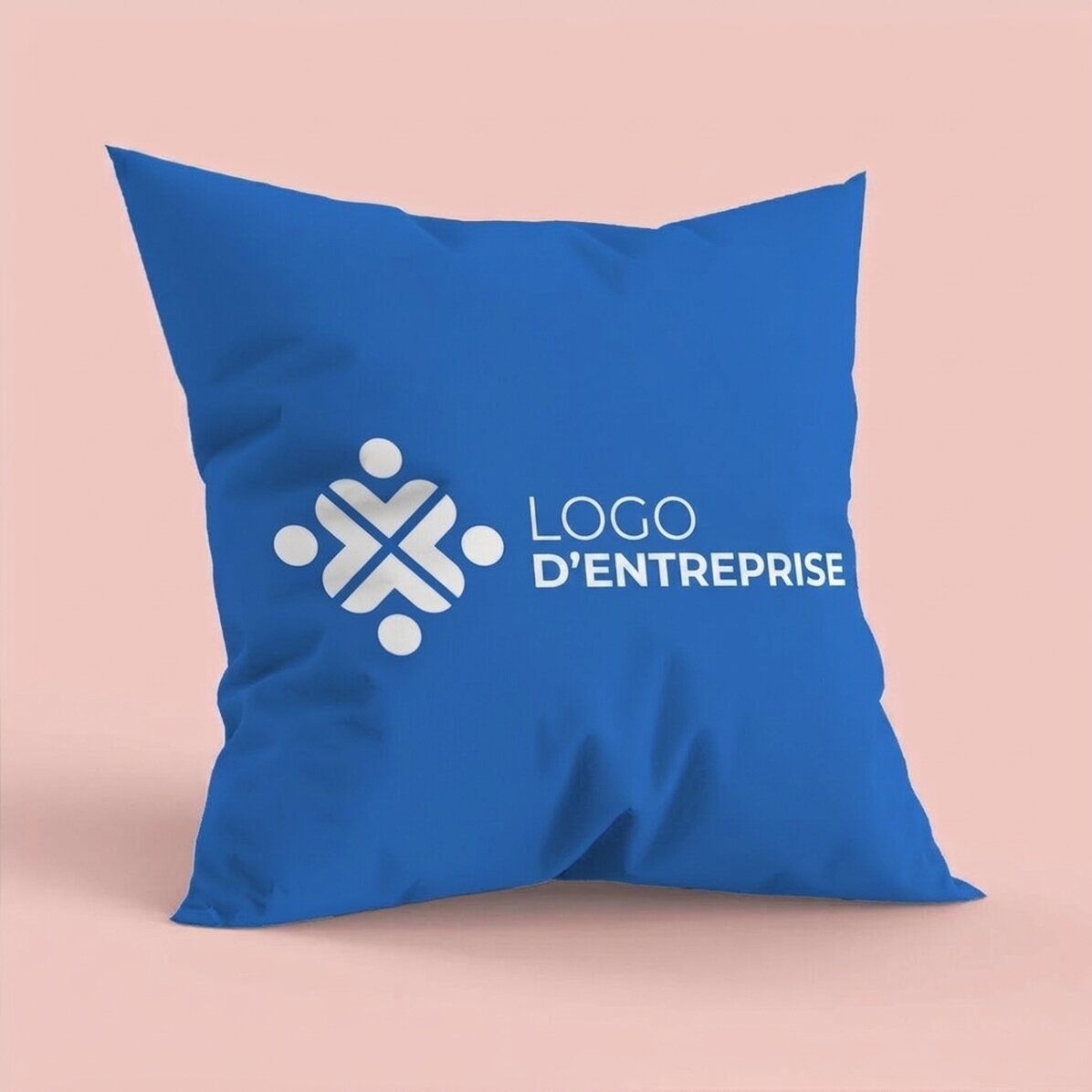 Oreiller personnalisé avec logo, grand format