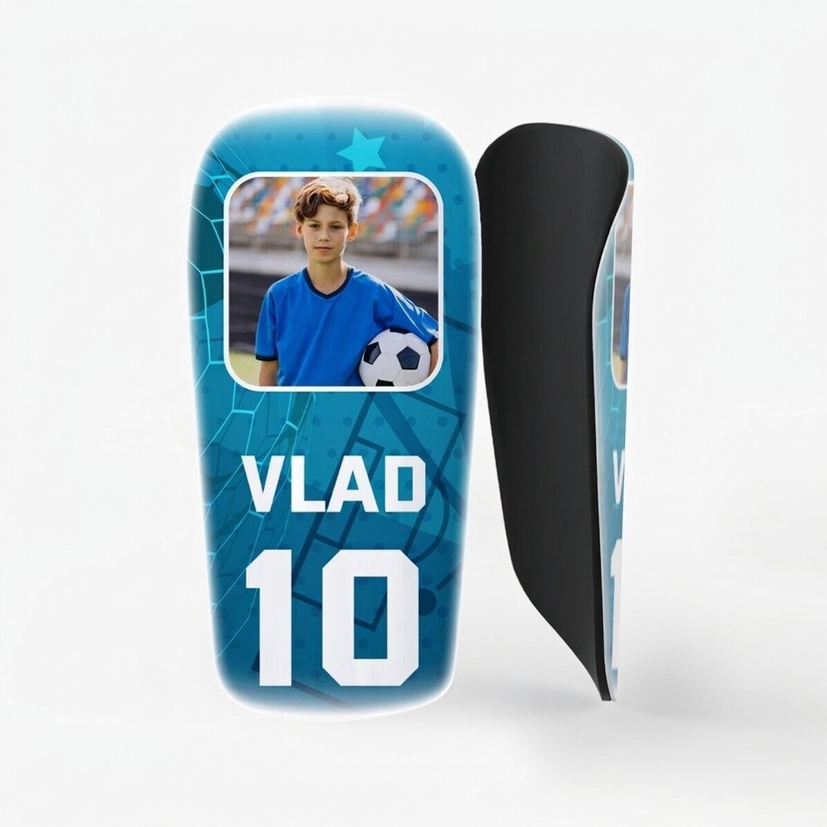 Maillots de football personnalisés avec une photo et un texte