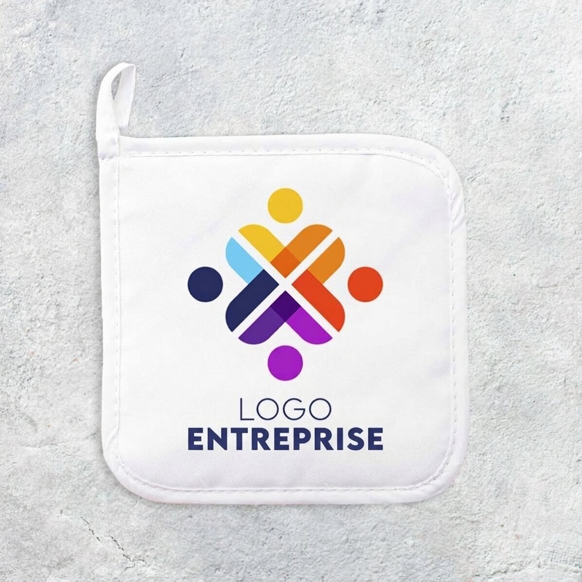 Support pour casserole chaude personnalisé avec logo