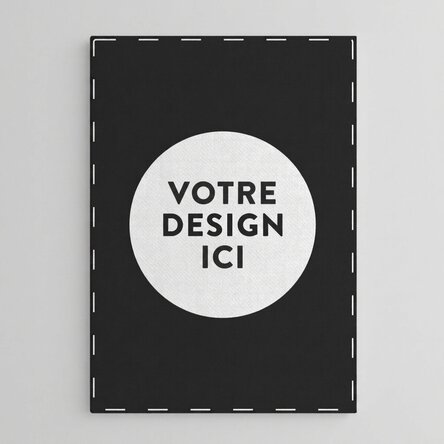 Tableau sur toile personnalisé avec votre illustration - Portrait