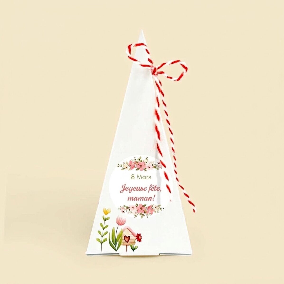 Kit de plantation de fleurs personnalisé avec un message - Fleurs