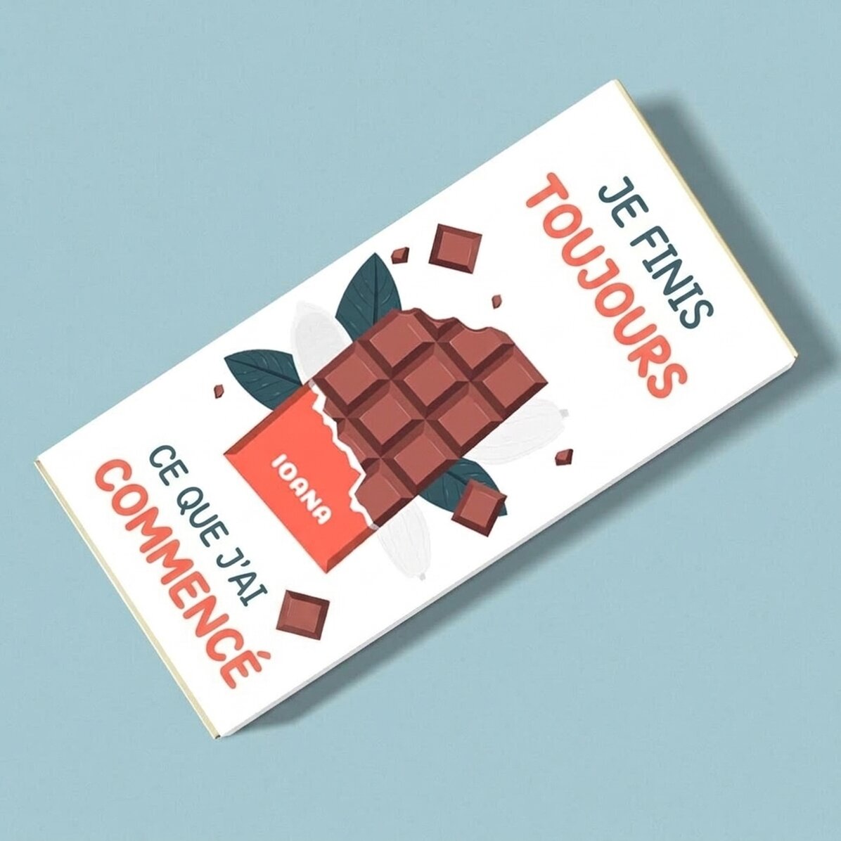 Chocolat personnalisé avec un message - Always