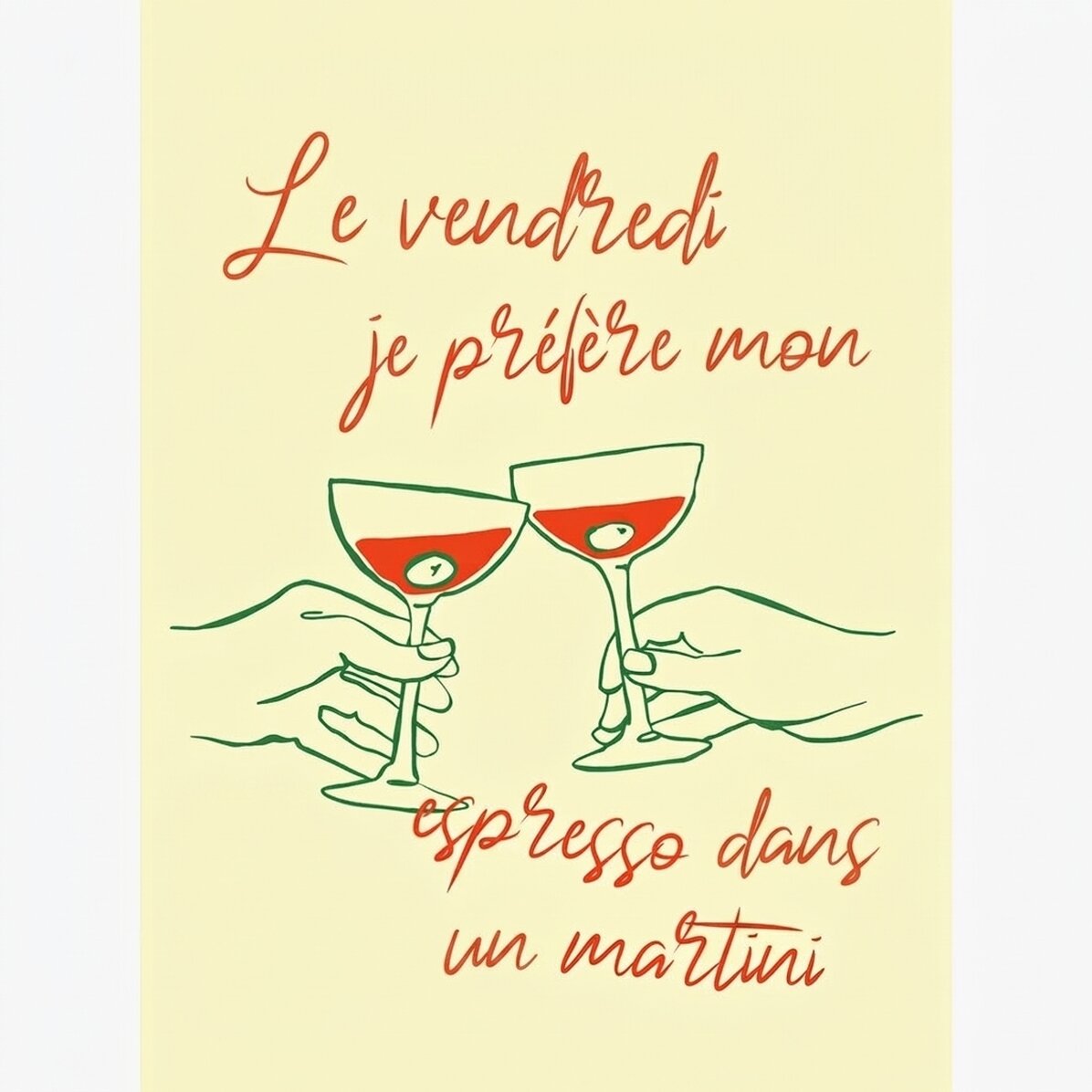 Affiche « Espresso Martini »