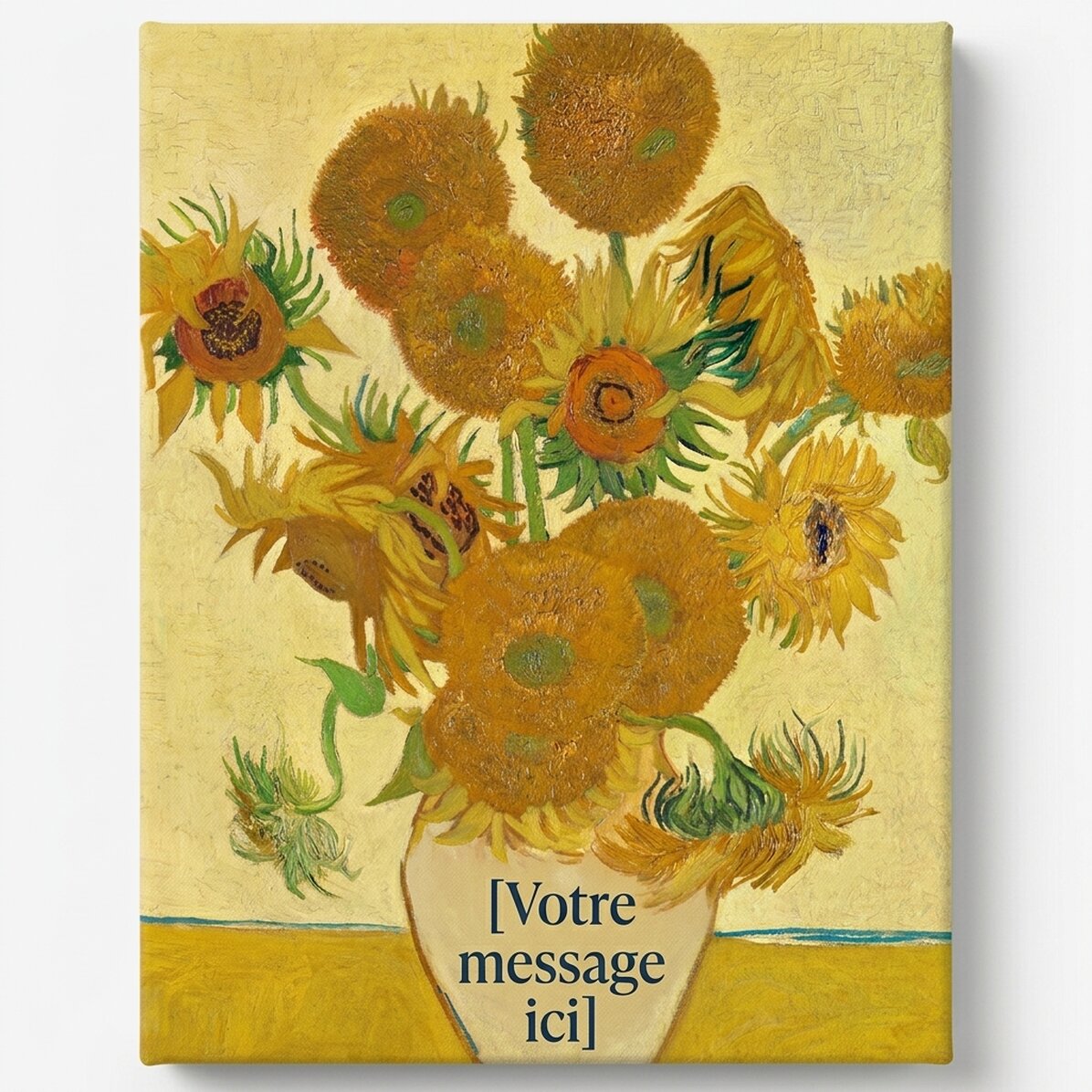 Affiche de Vincent van Gogh, « Le Tournesol », 1888
