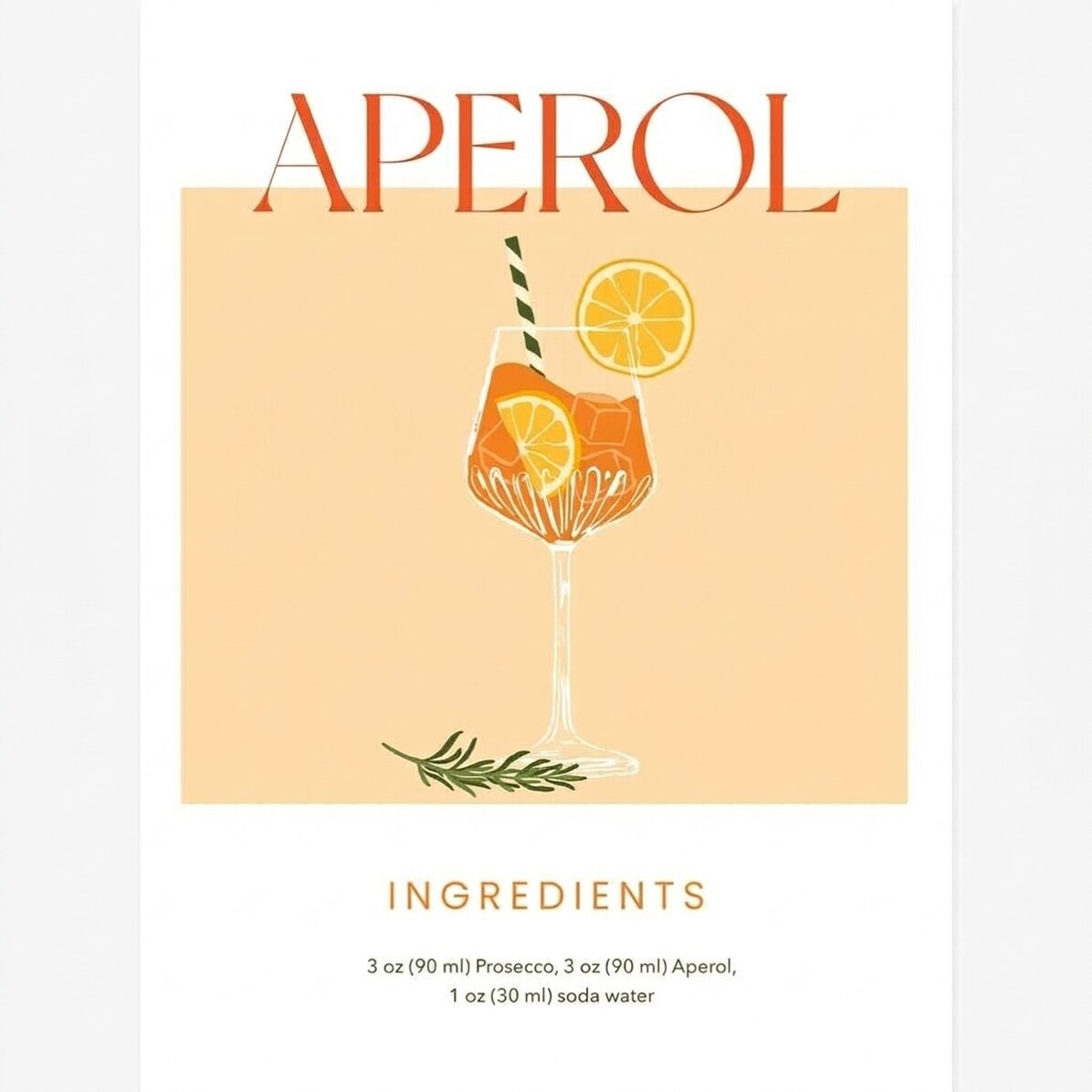Affiche Aperol