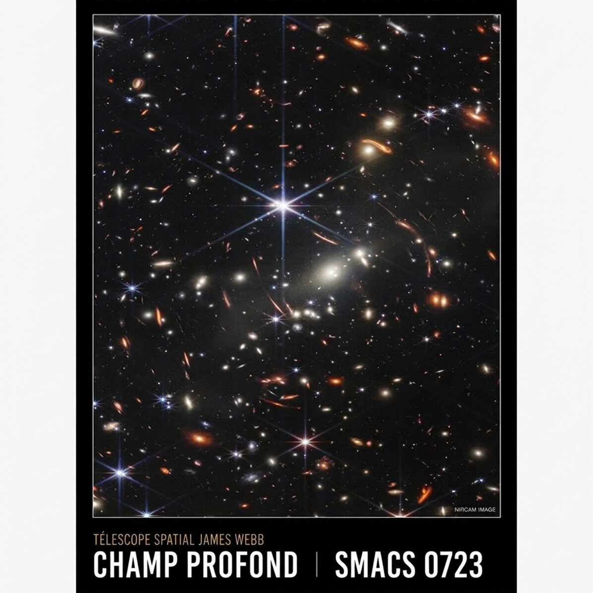 Affiche « Galaxies lointaines »