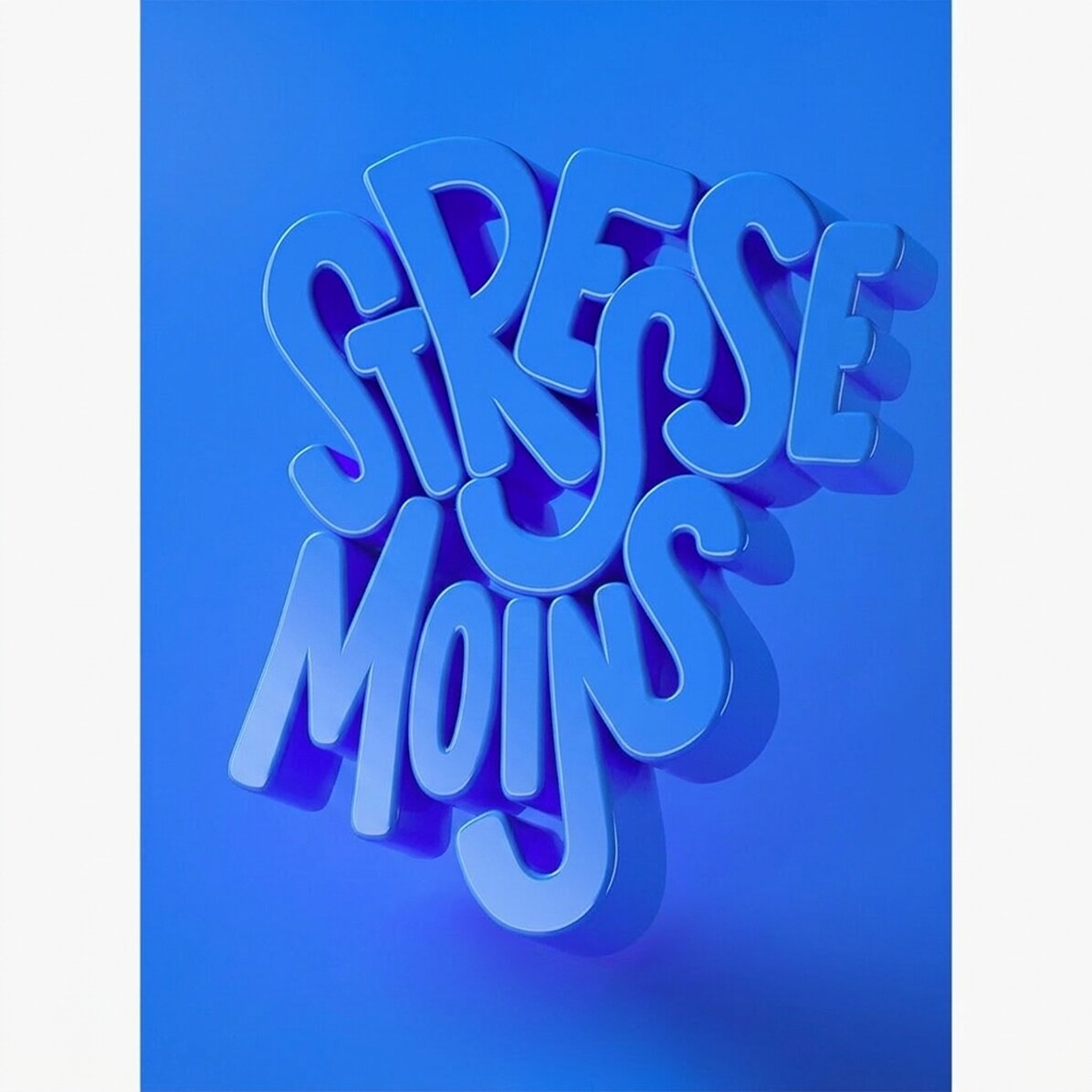 Affiche « Stress Less »