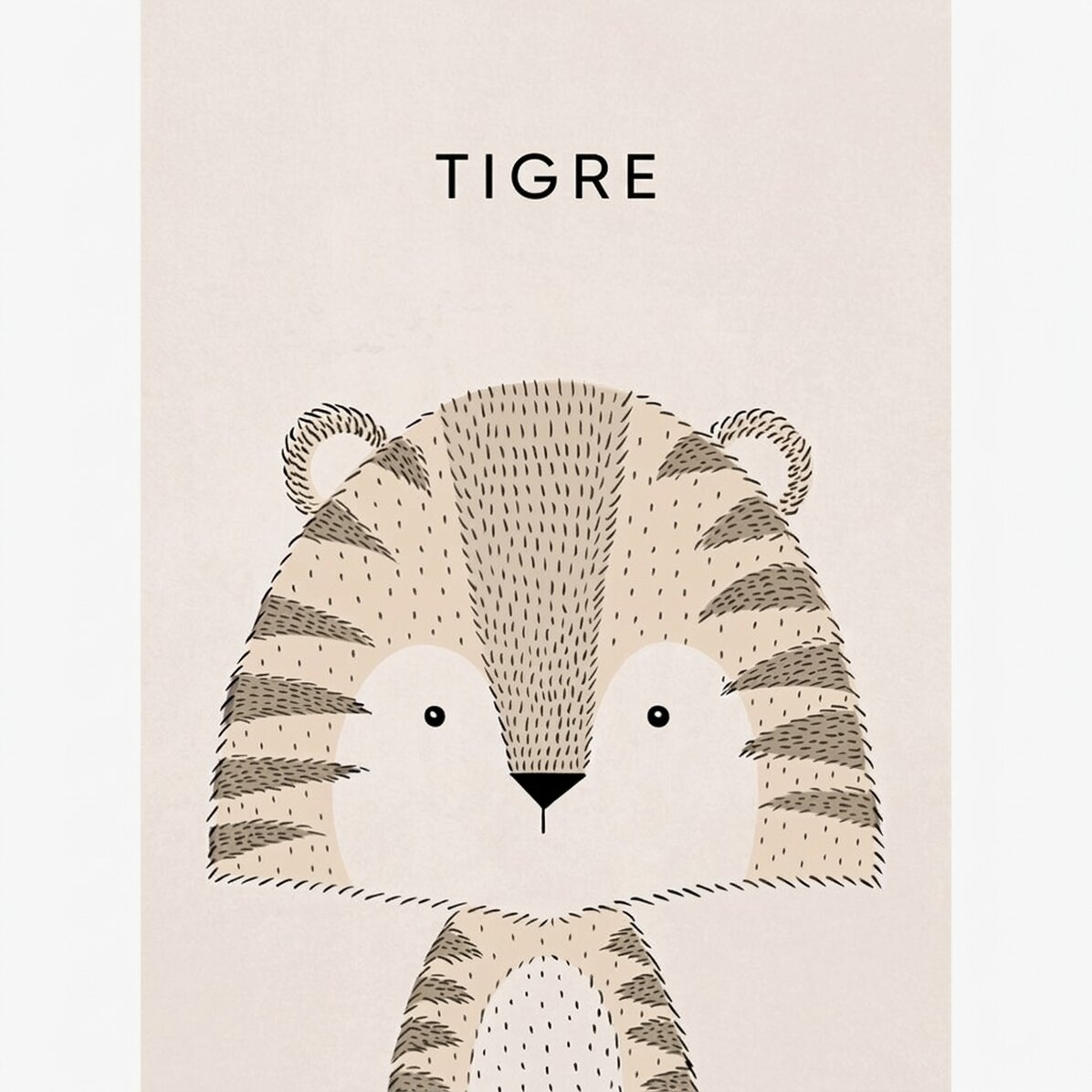 Affiche « Tigre »