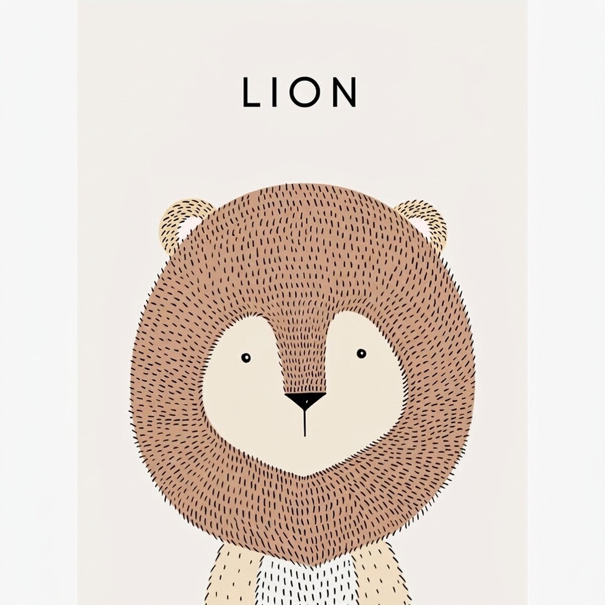 Affiche « Le Lion »