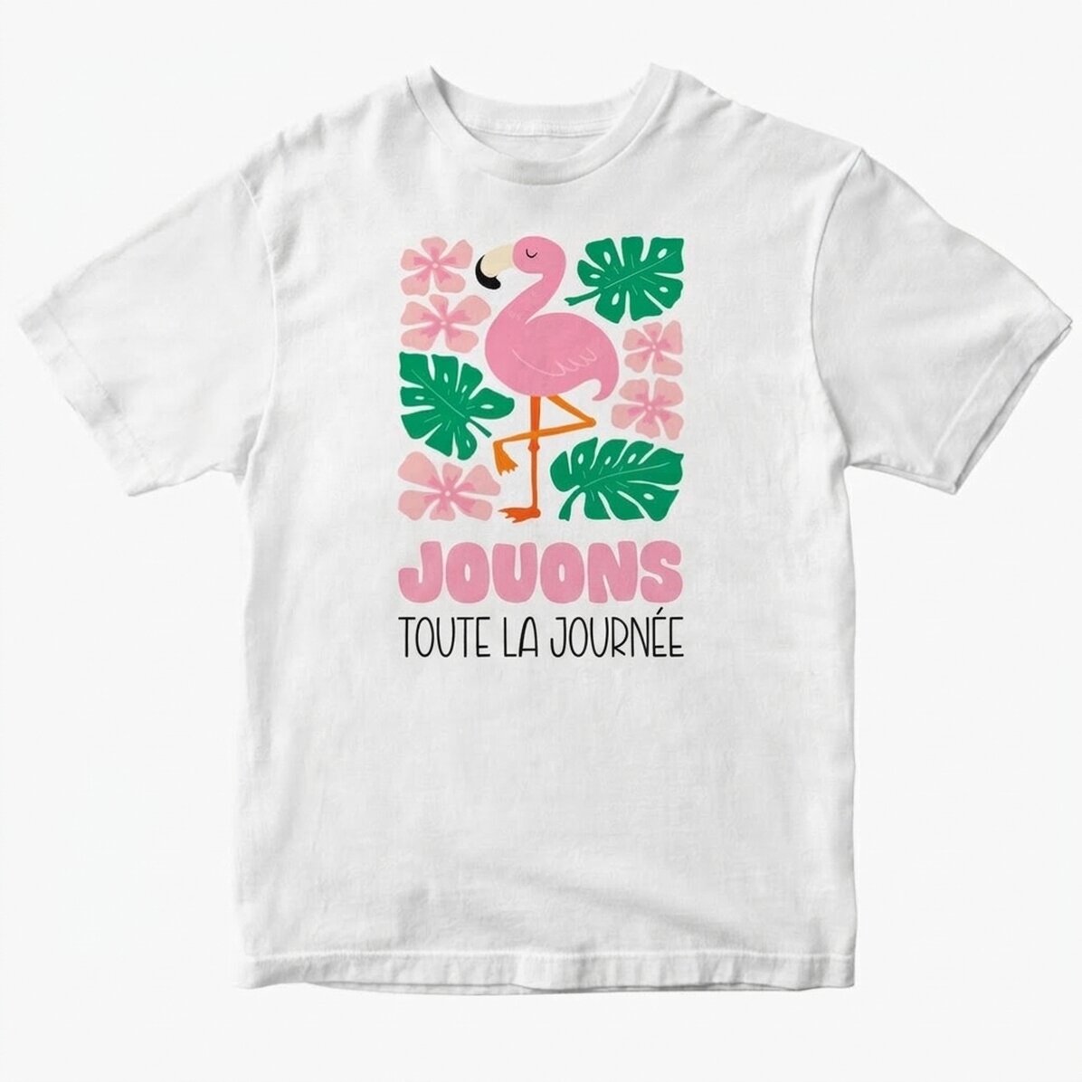 T-shirt en coton personnalisé pour enfants - Let