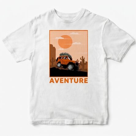 T-shirt en coton personnalisé pour enfants - Adventure