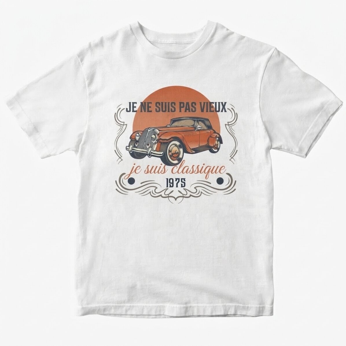 T-shirt en coton personnalisé avec le texte « I