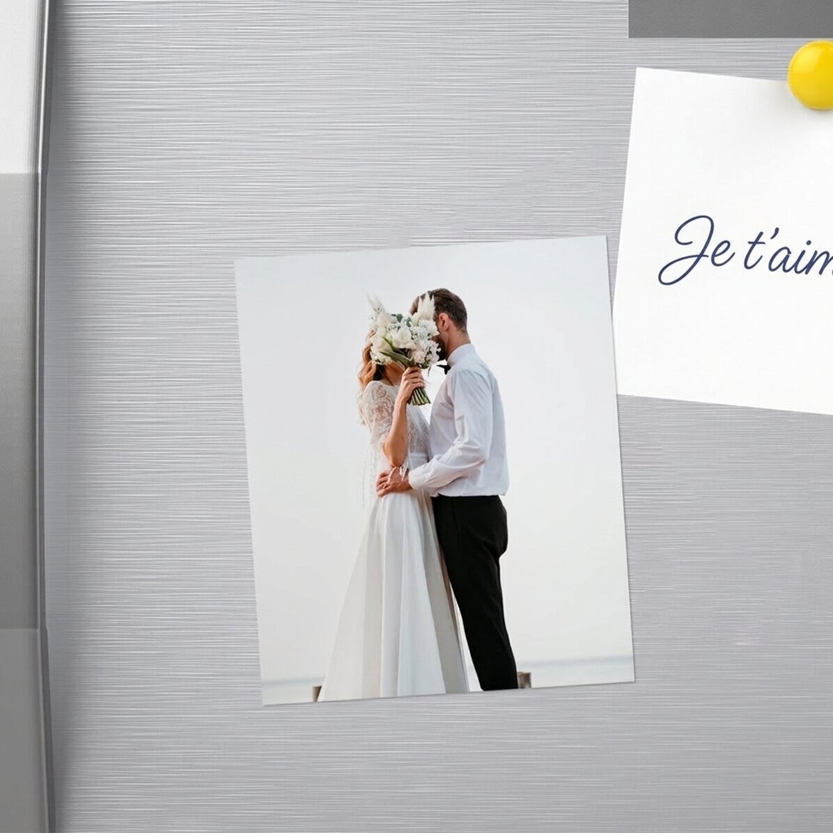Aimant personnalisé de 10 x 12 cm avec une photo