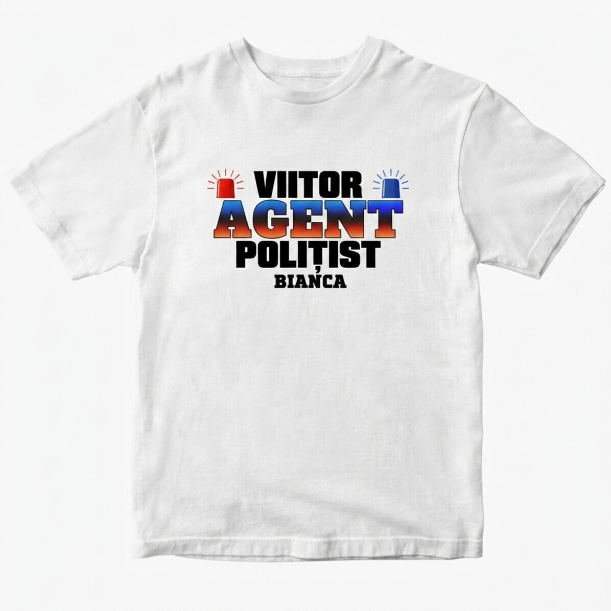 T-shirt en coton personnalisé avec l
