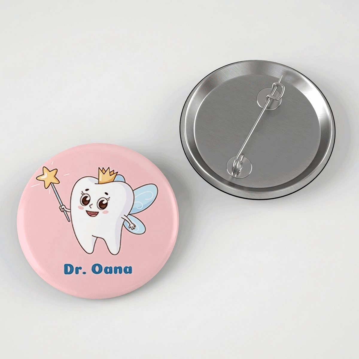 Badge personnalisé avec le nom d