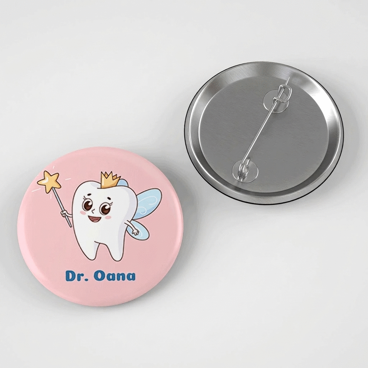 Badge personnalisé avec le nom d