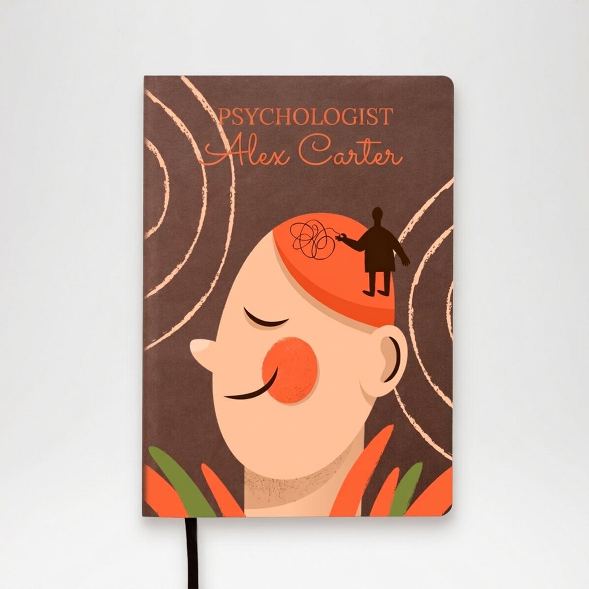 Agenda personnalisé avec texte - L