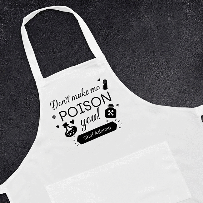Modèle personnalisé avec message - Poison