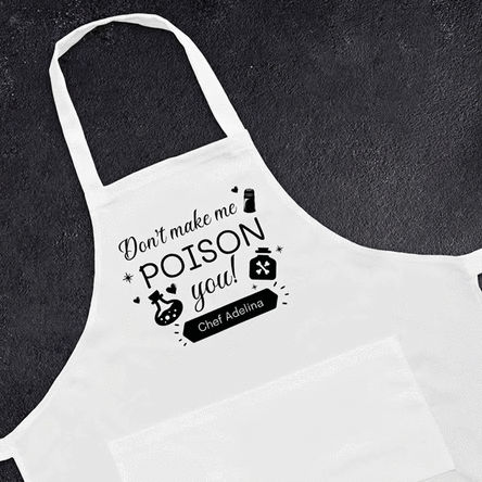 Modèle personnalisé avec message - Poison