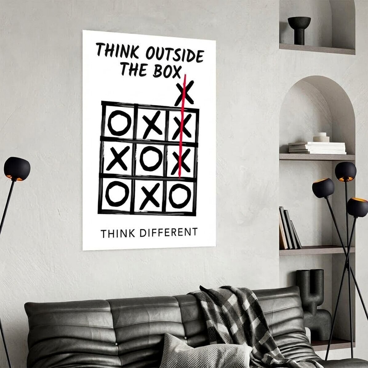Affiche « Think outside the box »